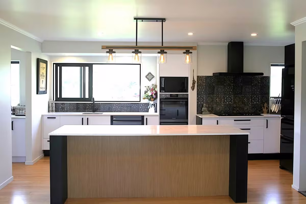 Custom cabinetry by Kamo Kitchens, Whangarei