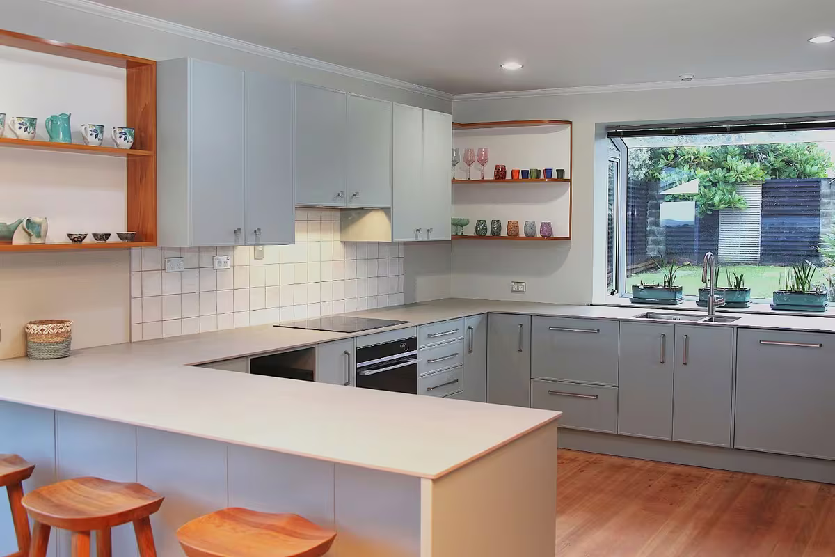 Custom cabinetry by Kamo Kitchens, Whangarei